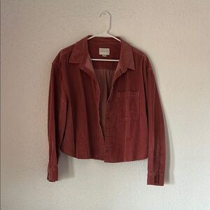 AE Cropped Corduroy Jacket